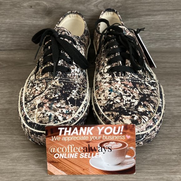 Vans x MoMA Authentic Jackson Pollock "American" Women's NWOB - Picture 2 of 9